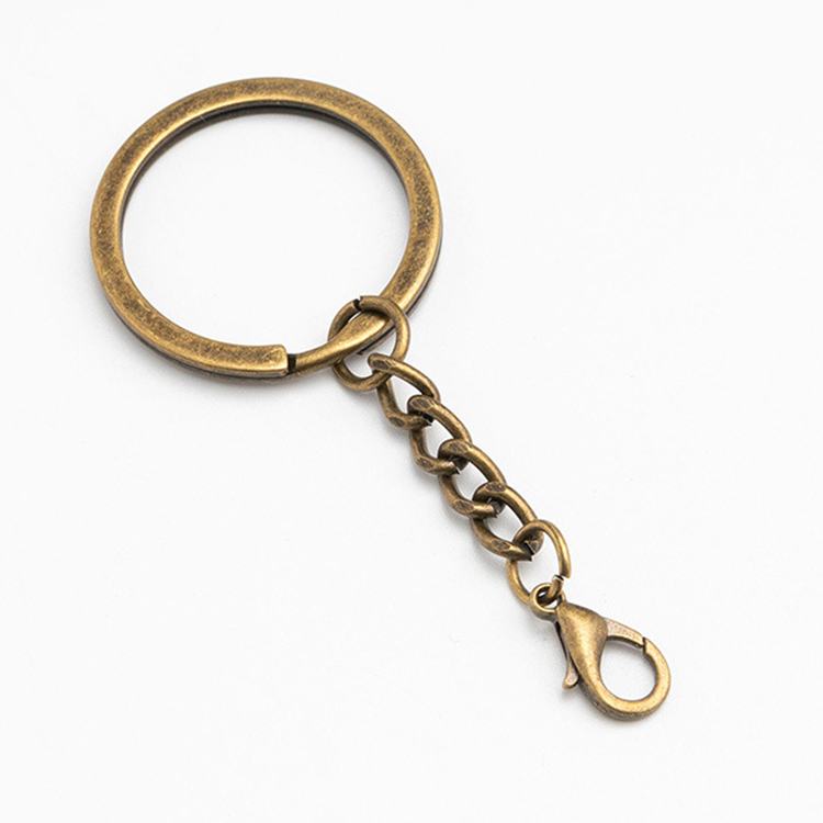 keychain with lobster clasp