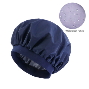 Gorro de ducha unisex al por mayor, gorro de baño de material impermeable con banda ancha elástica, gorro para teñir el cabello de uso diario - Product Image 5