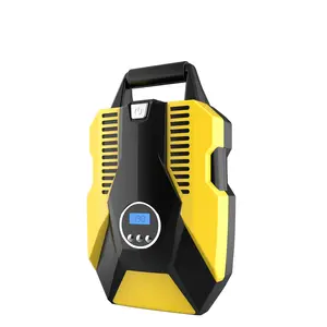 AtliFix Digitale gonfiaggio dei pneumatici, elettrico DC 12 volt portatile pneumatico auto compressore d'aria mini pompa della gomma