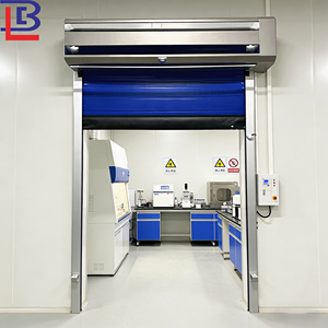 Puertas Rápidas de Alta Velocidad para Garaje, Puertas Enrollables de PVC para Exteriores, Persianas Enrollables de PVC - Product Image 2