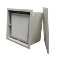 Boîtier terminal HEPA haute efficacité pour sortie d'air frais avec filtration des particules de 0,3 m et débit de 0,3~0,6 m/s