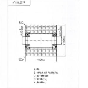 Manufacturer Supplied 6900ZZ Track Rollers Double Bearing 10*40*40mm Rubber-Coated Plastic-Coated <b>Conveyor</b> Rollers - Product Image 3
