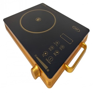 Table de cuisson à induction 220V, plaque chauffante électrique en acier inoxydable, brûleur de comptoir - Product Image 1