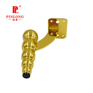Patas de Metal Decorativas Pinlong para Muebles, Esquinas de 20 cm, Nuevas Patas Doradas para Sofás <span class=keywords><strong>Natuzzi</strong></span> Loop, Hierro Cromado en India - Product Image 3
