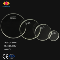 Vidrio de Seguridad Industrial de Borosilicato Templado, 20 mm de Espesor, Resistente a la Temperatura -100/+280, Resistente a la Presión