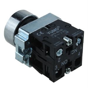 Industriel en métal rouge de réinitialisation automatique <span class=keywords><strong>ressort</strong></span> NO + NC <span class=keywords><strong>bouton</strong></span> <span class=keywords><strong>poussoir</strong></span> affleurant - Product Image 4