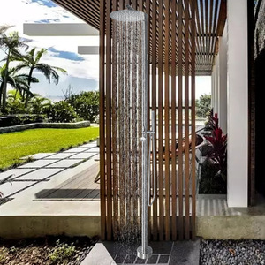 Panel de ducha exterior de acero inoxidable, columna, Villa, piscina, centro de lavado, suelo de playa, juego de ducha de lluvia - Product Image 5