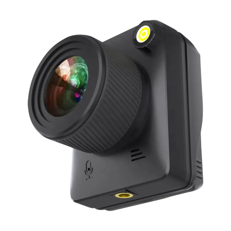 Macro faible luminosité couleur 4K 32MP 2 "écran rotatif étanche sécurité Construction enregistrement Photo et vidéo caméra Time Lapse