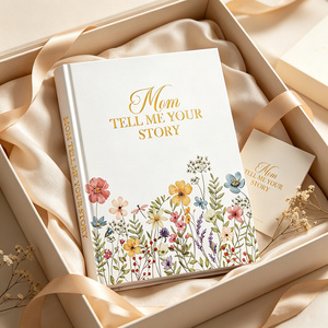 Diario A5 con Tapa Dura y Logotipo Estampado, Impresión Floral, Diario de Registro Diario, Agenda, Cuaderno de Planificación Diaria - Product Image 2