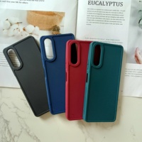Fundas para Teléfono Móvil E11, 2 Piezas, Silicona Líquida Colorida, TPU+PC/Epoxi, Impermeables, Resistentes a Golpes, Logotipo Personalizado OEM