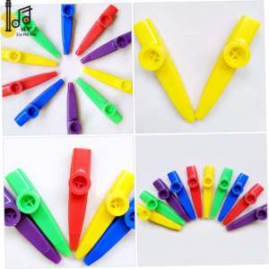 Kazoo Personalizado con Logotipo, Diafragma de Plástico Amarillo para Kazoo, para la Educación Musical, para Actividades al Aire Libre con Amigos, Duradero, en Oferta - Product Image 3