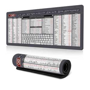 Le plus récent <span class=keywords><strong>Python</strong></span> <span class=keywords><strong>Excel</strong></span> tapis de bureau clavier CAO raccourci tapis de souris en caoutchouc étendu antidérapant en caoutchouc personnalisé tapis de souris de jeu de bureau - Product Image 1