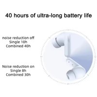 Nueva llegada versión china portátil Mini MIJIA Redmi Buds 5 46dB cancelación activa de ruido en la oreja auriculares negros