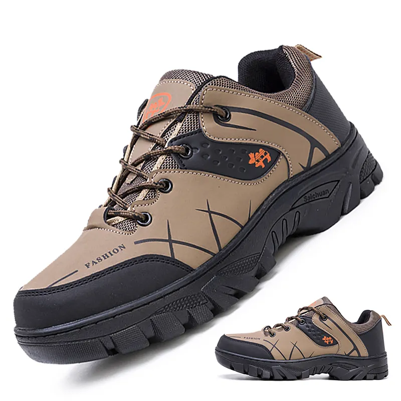 China Professional Comfortable Custom Logo Zapatillas Sport Outdoor Camping Hiking Shoes