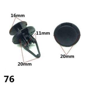R1012 Series Black PA6 <b>Snap</b> Rivets Press <b>Fasteners</b> for Auto - Product Image 4