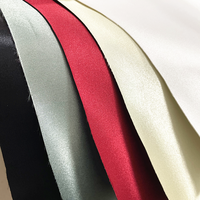 Matière première pour tige de chaussures : cuir synthétique PU, tissu satiné polyester, rouleau de tissu pour chaussures