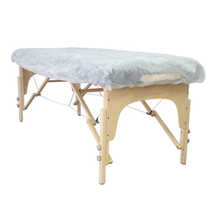 Drap-housse <span class=keywords><strong>jetable</strong></span> imperméable non tissé élastique pour lit d'hôpital, spa, <span class=keywords><strong>massage</strong></span>, salon – Protège-lit - Product Image 4