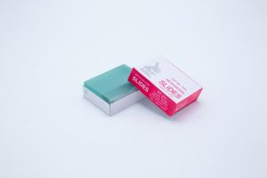 Gran oferta 7107 OEM personalizable vidrio transparente microbiología diapositivas 25,4x76,2mm para uso en laboratorio - Product Image 3