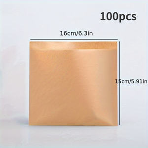 Venta <span class=keywords><strong>al</strong></span> por mayor biodegradable Snacks Glassine encerado galletas sello puntiagudo fondo a prueba de aceite hamburguesa bolsa de papel - Product Image 2