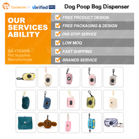 Porte-sacs à crottes réutilisable et portable en plastique et distributeur de sacs à déjections pour animaux de compagnie