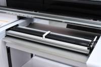 Imprimante UV à plat 9060 avec caméra CCD, système d'alignement automatique visuel, axe rotatif pour impression personnalisée sur tasses, bouteilles et objets cylindriques