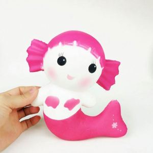 Hot Sell Kawaii Slow Rising <b>Squishy</b> Cute Soft PVC & PU Mermaid Animal Toys for Kids - Product Image 6