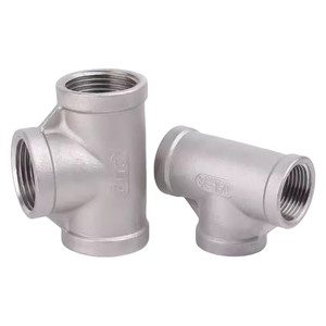 304/316l נירוסטה חומרה חיבור ישיר מים צינור T-סוג 4 6 1 אינץ '2 חוט פנימי tested 4 דקות 6 דקות - Product Image 1