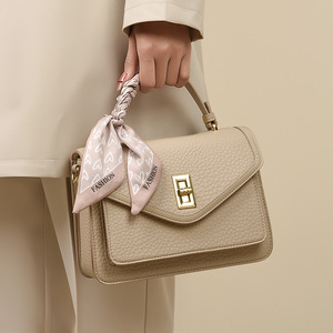 Bolsos cruzados de diseño de moda, bolsos de hombro de cuero PU de alta calidad, bolsos de mano casuales de lujo para mujer - Product Image 1