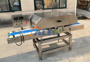 Cortadora de carne de pollo de alta productividad con grosor ajustable, máquina rebanadora de carne fresca, equipo para cortar salmón y tocino - Product Image 3