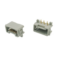 Conector Hembra Wedo2.0 6P6C, Terminal de Repuesto para Motor con Conector de Nylon Gris para Soldadura de PCB