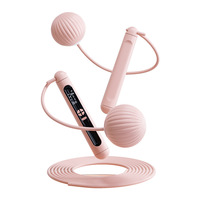 Corde à sauter électronique intelligente avec capteur réglable, en caoutchouc ABS, longueur 2,8 m, unisexe