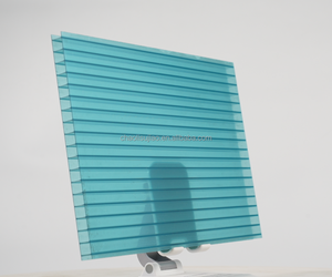 Garantía de diez años PC Policarbonato <span class=keywords><strong>X</strong></span> Estructura Hoja hueca Precio bajo para invernadero Supermercado al aire libre Almacén Makrolon - Product Image 5