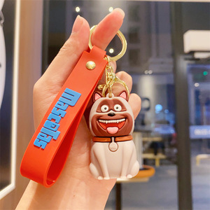 Llavero <span class=keywords><strong>de</strong></span> Peluche con Diseño <span class=keywords><strong>de</strong></span> Cachorro <span class=keywords><strong>de</strong></span> Dibujos Animados <span class=keywords><strong>de</strong></span> <span class=keywords><strong>la</strong></span> <span class=keywords><strong>Película</strong></span> '<span class=keywords><strong>La</strong></span> Vida Secreta <span class=keywords><strong>de</strong></span> las <span class=keywords><strong>Mascotas</strong></span>', Accesorio para Bolsos <span class=keywords><strong>de</strong></span> Hombre y Mujer, Llavero para Coche, Regalos al por Mayor - Product Image 5