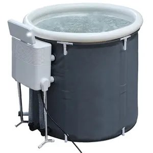 2023 Hot Sale Pvc For Adults Cover Air Rectangular Spa Bath Portable Inflatable Bathtub Tub