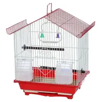 Cage à oiseaux en fil de fer épais pour perroquets et moineaux