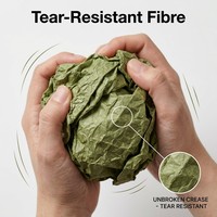 Papier d'emballage floral en kraft en gros, écologique, recyclable, pour bouquets de fleurs fraîches, emballage cadeau pour fleuristes, 20 feuilles/paquet