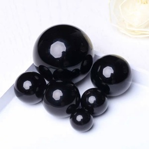 Fábrica al por mayor <span class=keywords><strong>de</strong></span> piedras preciosas esfera adivinación <span class=keywords><strong>bola</strong></span> regalo curación natural <span class=keywords><strong>cristal</strong></span> cuarzo negro obsidiana esfera <span class=keywords><strong>bola</strong></span> - Product Image 2