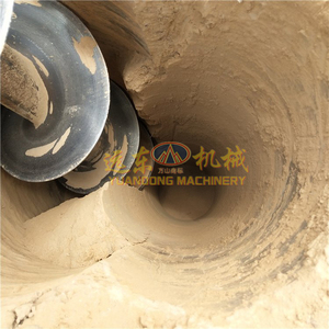 Thủy lực đất <span class=keywords><strong>Auger</strong></span> khoan đống di động Scissor Lift Bảng Máy xúc khoan máy bài lỗ Digger <span class=keywords><strong>Auger</strong></span> cho cực - Product Image 2