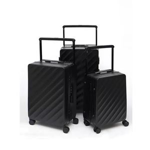 Unisex Luxury Classic Business Carry-On <b>Luggage</b> High Quality PC Material with 4-Wheel Spinner Caster <b>TSA</b> <b>Lock</b> Wide Trolley Bag - Product Image 1