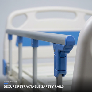 Cama Médica Manual Económica con Dos Manivelas para Emergencias - Product Image 4