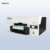 Impresora UV DTF de Escritorio A3 con Cabezal de Impresión I3200 HD, CMYK, Blanco y Barniz para Etiquetas de Cristal