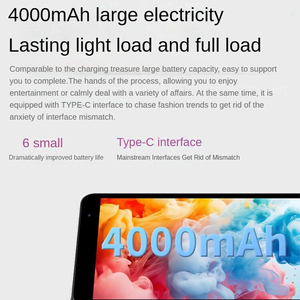 Tablet Smart <span class=keywords><strong>Lenovo</strong></span> ERAZER <span class=keywords><strong>M8</strong></span> Originale, MediaTek MT8786, Android 14, 4GB+64GB, 4000mAh, 2MP+5MP, WIFI, Tablet PC Educativo per Bambini - Product Image 5