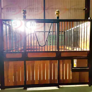 Edificio de caballos móvil popular de lujo estándar equipo de caballos estable puestos de caballos estable