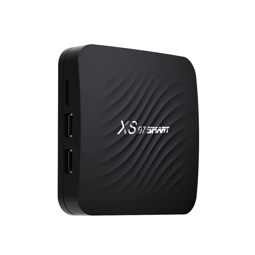 Nieuw Ontwerp Premium Xs97 Smart 4 + 32Gb Amlogic S905y4 Dual Wi-Fi Android 11 4K Iptv Smart Android Tv Box