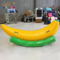 Bateau banane gonflable WINSUN, ignifuge, sans plomb, en PVC imperméable, pour sports nautiques, installation facile, 1-2 personnes adultes