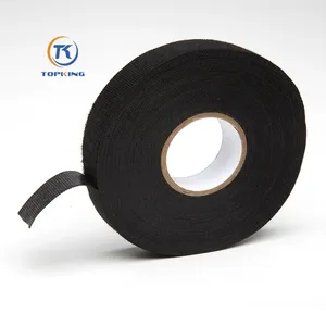 Precisie Auto-Isolatie Polyester Fleece Tape Brandwerend Slijtvast Voor Veilige Bedrading Fleece Kabelboom Tape