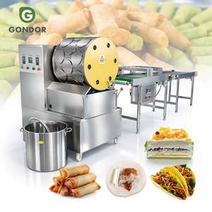 Máquina automática china para hacer lumpia, panqueques y envolturas de rollitos primaverales - Product Image 1