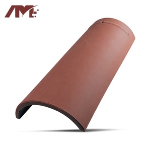Villa hotel classica casa in <span class=keywords><strong>pietra</strong></span> con tegole in argilla romana con rivestimento rosso - Product Image 2