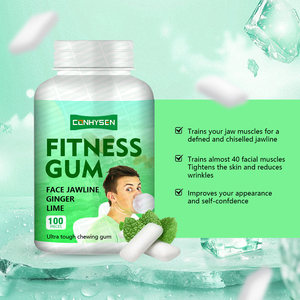 Gomme à <span class=keywords><strong>mâcher</strong></span> dure pour entraînement de la mâchoire, marque privée, pour adultes, à la menthe poivrée, pour l'exercice des muscles <span class=keywords><strong>du</strong></span> <span class=keywords><strong>visage</strong></span> - Product Image 6