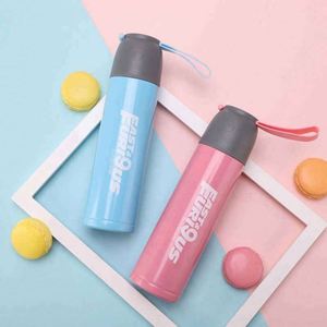 FURIQUS Stainless Steel Vacuum Thermos Bottle 500ml Double Wall Insulated Travel Tumbler Lid Modern Design Leak-Proof - Product Image 2